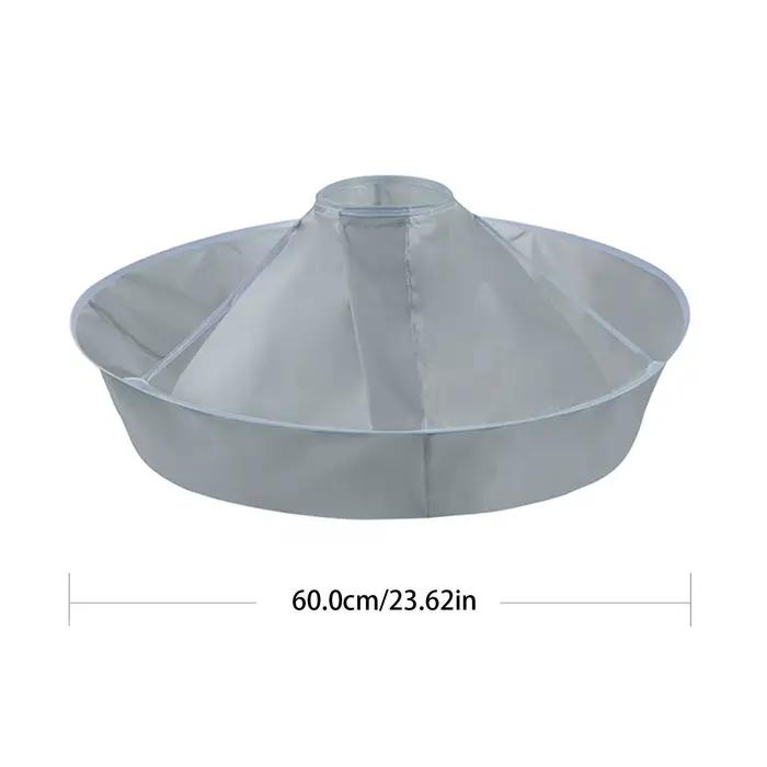 1 cape de coiffure imperméable pliable pour adulte