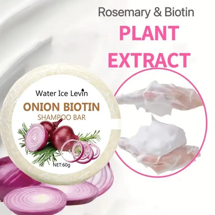 Barre de lavage capillaire à l'oignon et à la biotine - 60g