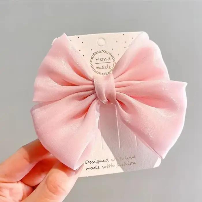 Épingles à cheveux avec nœud pour enfants