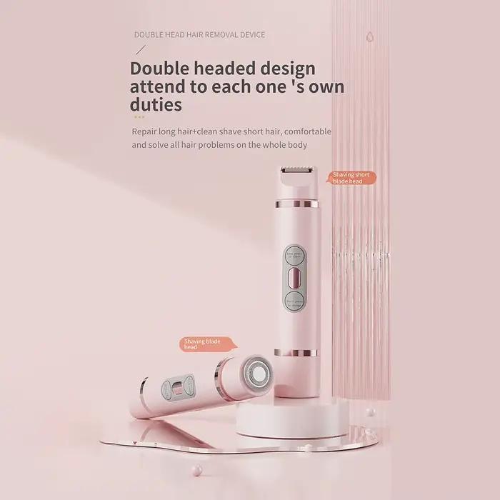 Tondeuse à cheveux électrique pour femmes 2 en 1