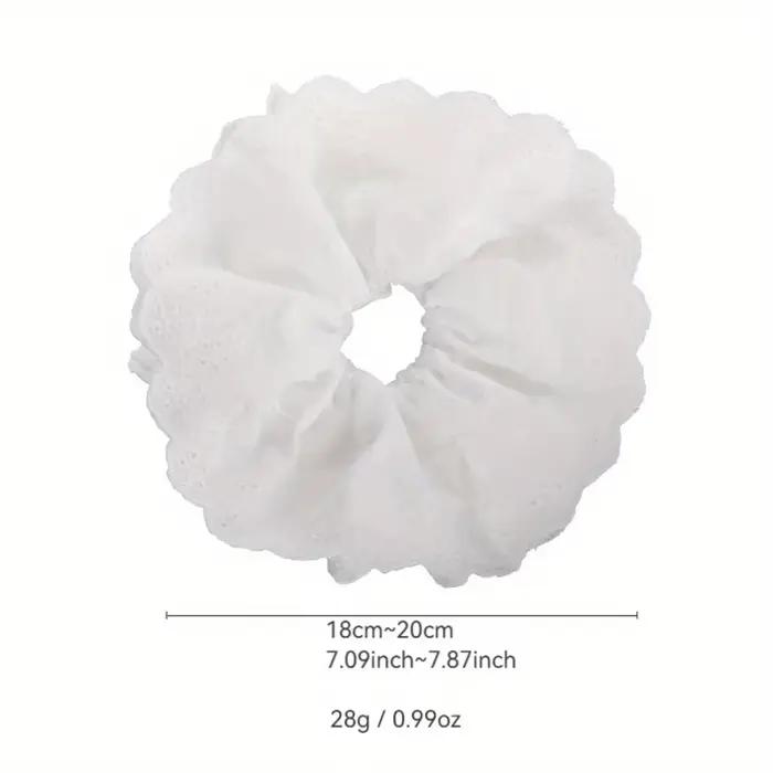 Grand accessoire pour cheveux avec nœud en dentelle rouge et blanc pour petite amie – Parfait pour les cadeaux et les styles élégants.