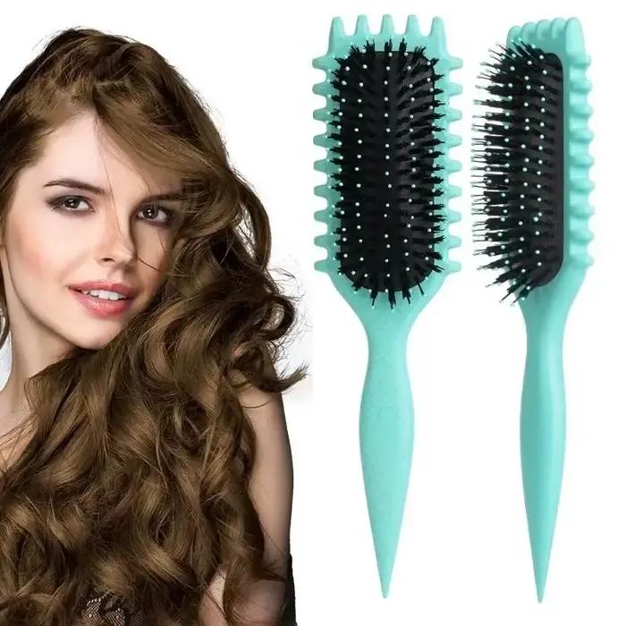 Brosse coiffante pour cheveux bouclés