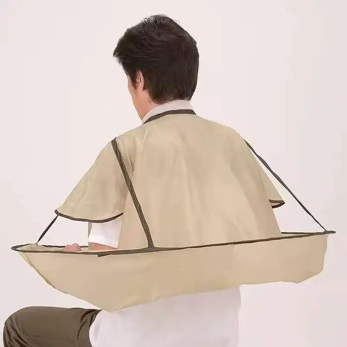 Cape de coupe de cheveux professionnelle pour barbier