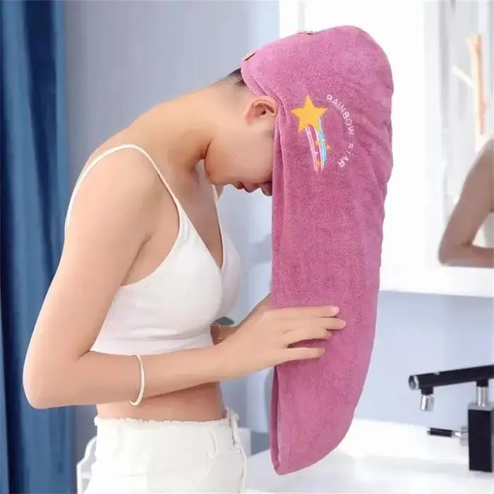 Serviette à séchage rapide pour cheveux