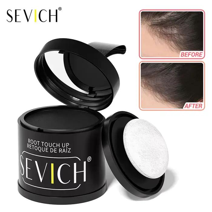 Poudre capillaire volumisante Sevich 10g – Couverture temporaire des cheveux gris