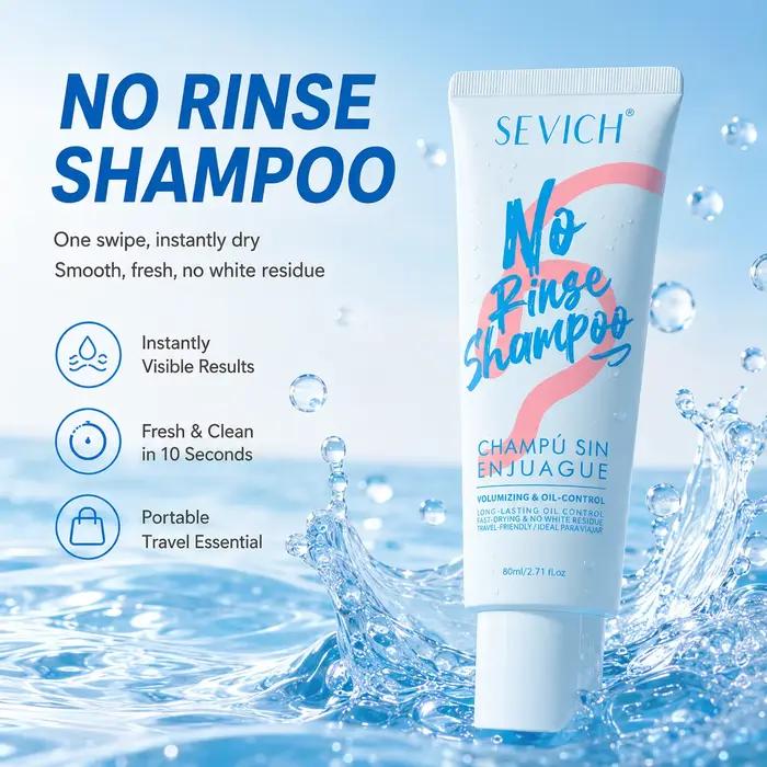 Shampooing sans rinçage
