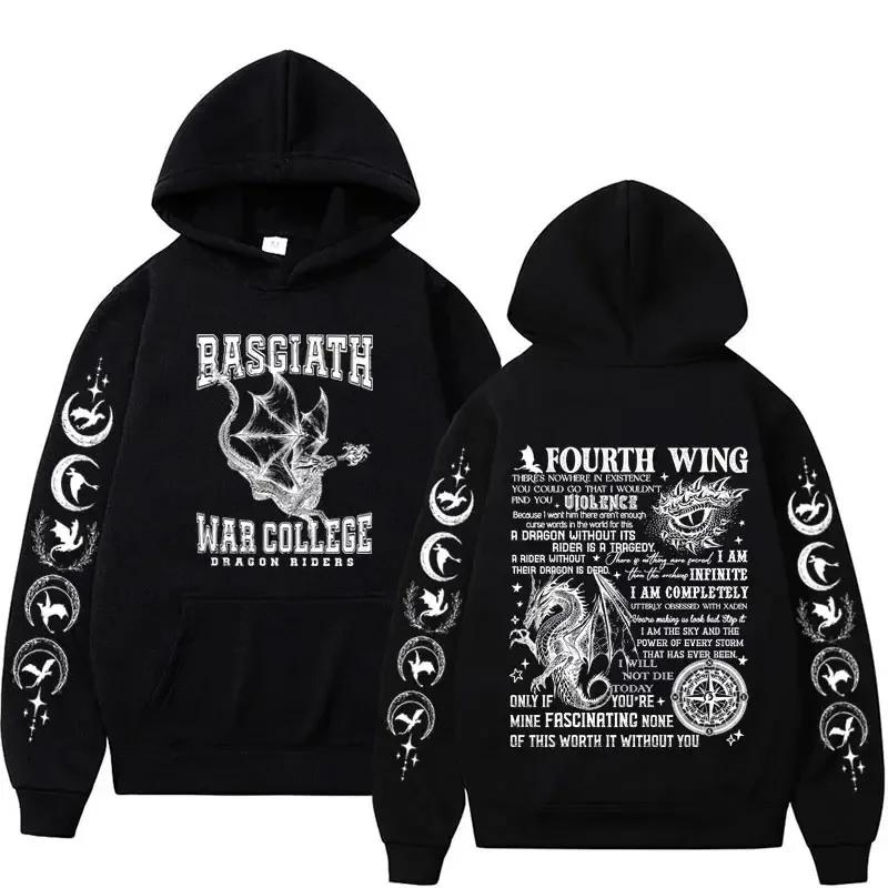 Xaden Riorson House sweat à capuche Iron Flame Dragon Rider quatrième aile emblème sweat Basgiath gu