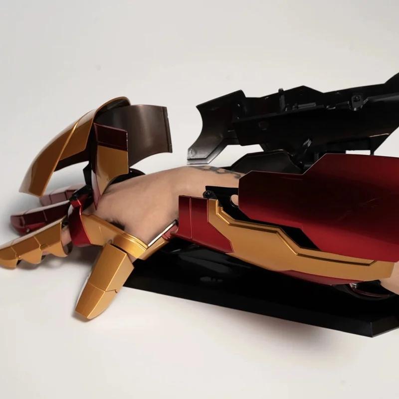 Nouvelle figurine articulée Iron Man Jarvis Mk42 à commande vocale, modèle de jouet à porter, cadeau surprise