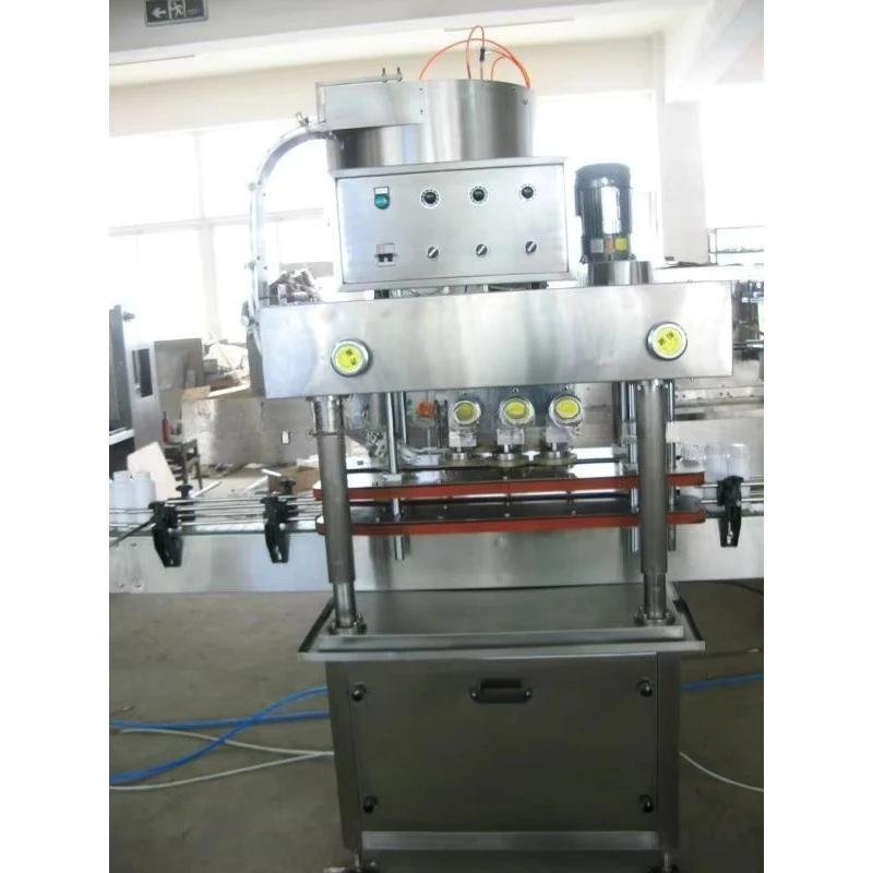 Machine de capsulage personnalisée de haute précision et économique avec une grande adaptabilité aux tailles de bouchons